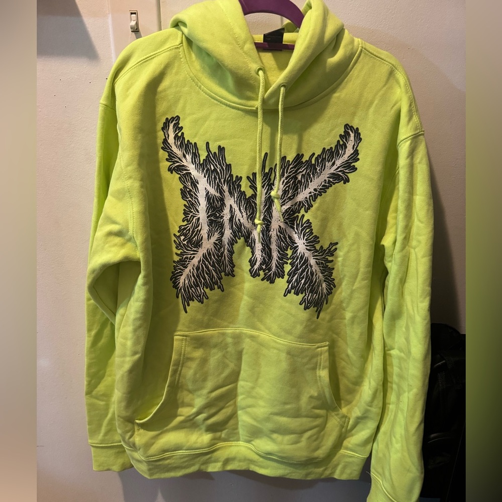 “INK” Ice Nine Kills Neon Yellow/Green Hoodie